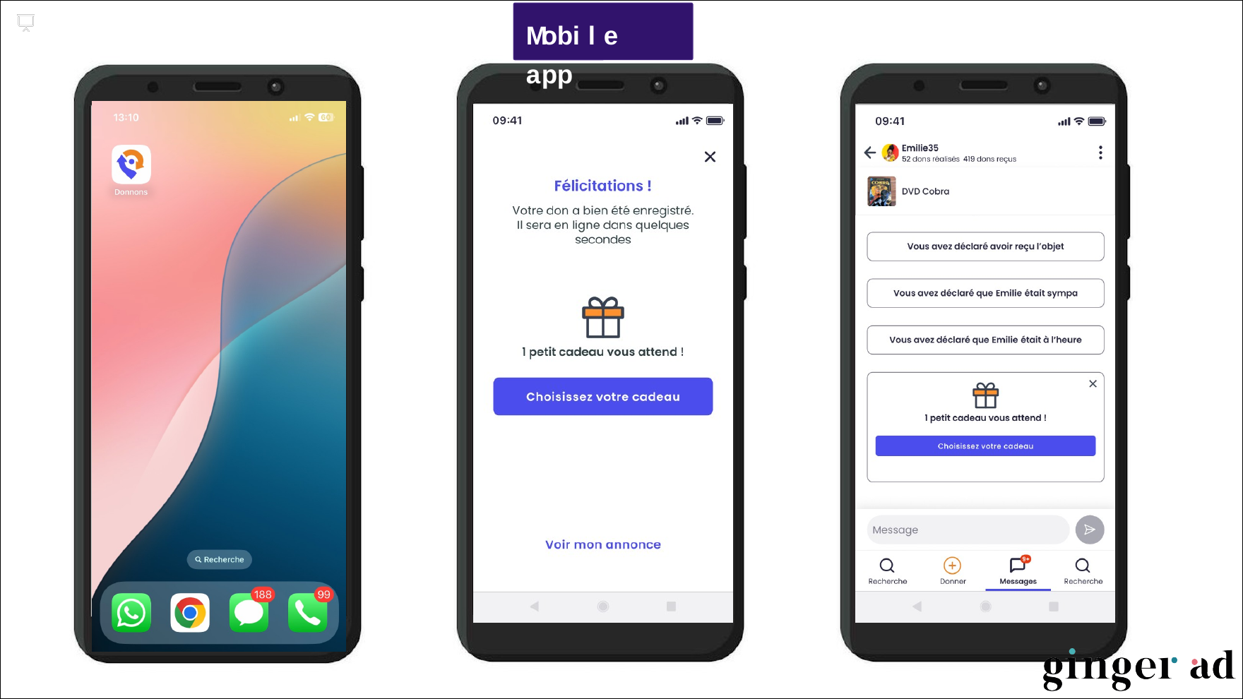 Parcours mobile natif
