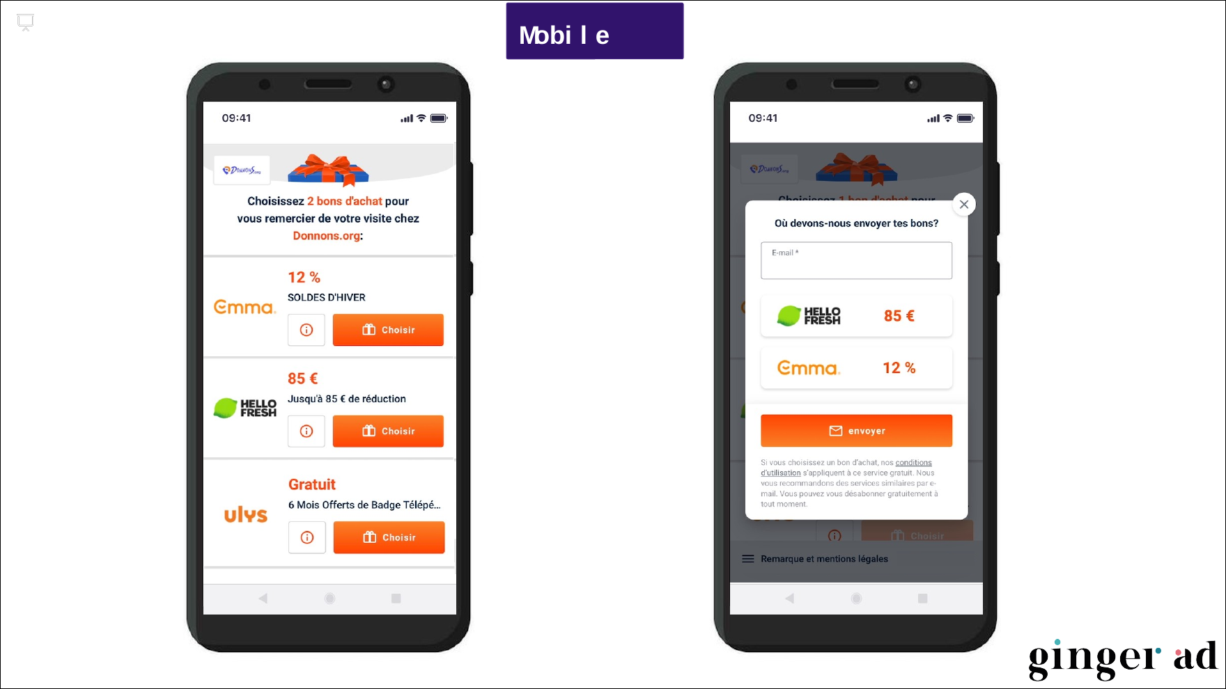 Activation coupon
