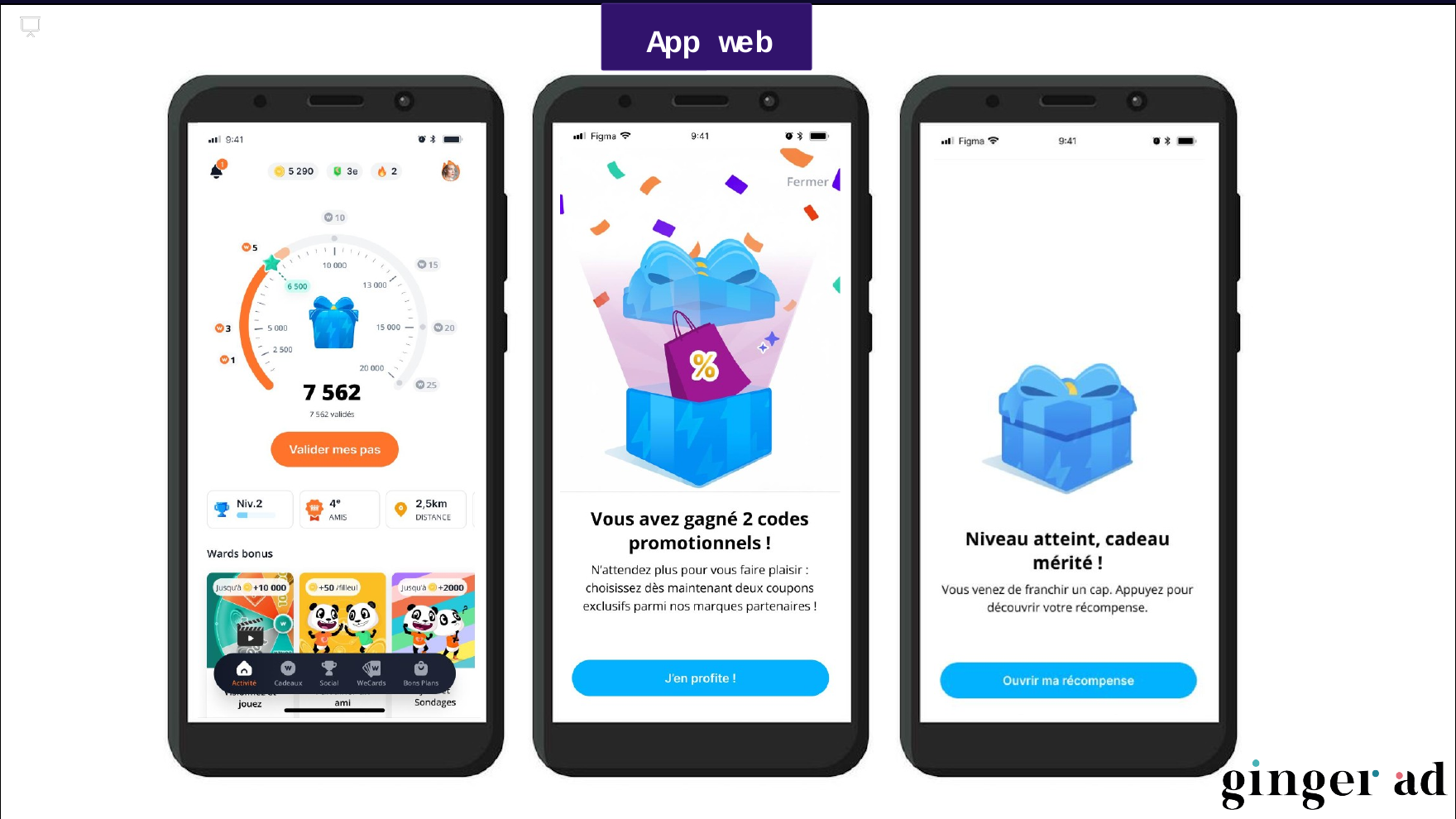 Notifications & rewards